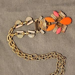 Stella & Dot Pop Geo Vibrant Pendant Statement Necklace